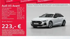 Gletscherweiß metallic Gebraucht 2025 Audi A5 S-Line Coupé | 48.879 € (Superpreis)