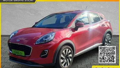 Fantastic red metallic Gebraucht 2022 Ford Puma Titanium SUV | 19.990 € (Fairer Preis)
