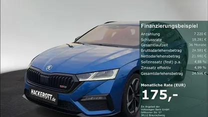 Gebraucht 2022 Skoda Octavia RS Kombi | 28.880 € (Guter Preis)