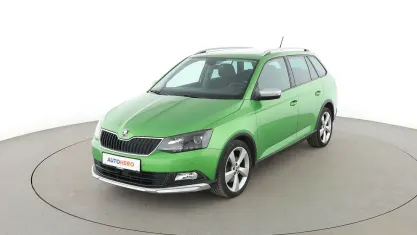 Gebraucht Skoda Fabia ScoutLine 110 PS (80 kW) 2017 Grün Kombi