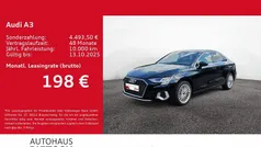 Schwarz Gebraucht 2024 Audi A3 Advanced Limousine | 29.820 € (Fairer Preis)