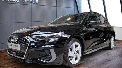 Schwarz Gebraucht 2024 Audi A3 S-Line Limousine | 27.830 € (Guter Preis)