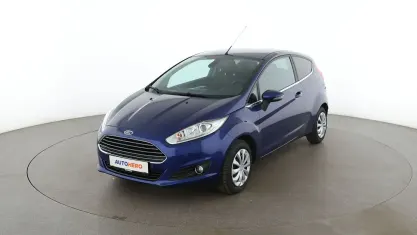 Gebraucht Ford Fiesta Titanium 140 PS (102 kW) 2016 Blau Kleinwagen