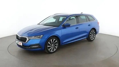 Gebraucht Skoda Octavia First Edition 150 PS (110 kW) 2020 Blau Kombi