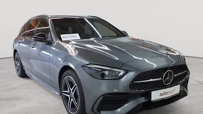 Gebraucht Mercedes C300e AMG line 204 PS (150 kW) 2023 Selenitgrau metallic Kombi