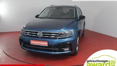 Blau (blue silk metallic) Gebraucht 2020 VW Tiguan Allspace R-line SUV | 28.950 € (Superpreis)