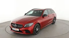Rot Gebraucht 2018 Mercedes C300 AMG line Kombi | 29.210 € (Fairer Preis)