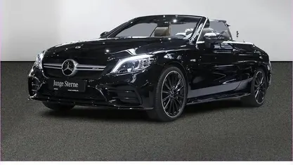 Lack obsidianschwarz Gebraucht 2023 Mercedes C43 AMG AMG Cabrio | 62.770 € (Teuer)