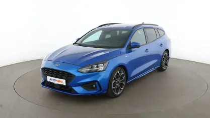 Gebraucht Ford Focus ST-Line 150 PS (110 kW) 2018 Blau Kombi
