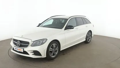 Gebraucht Mercedes C300 AMG line 258 PS (189 kW) 2018 Weiß Kombi