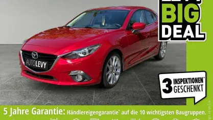 Gebraucht Mazda 3 Sports-Line 120 PS (88 kW) 2015 Rot Limousine