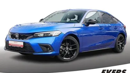 Gebraucht Honda Civic Hybrid 184 PS (135 kW) 2023 Prem crystal blue m Limousine