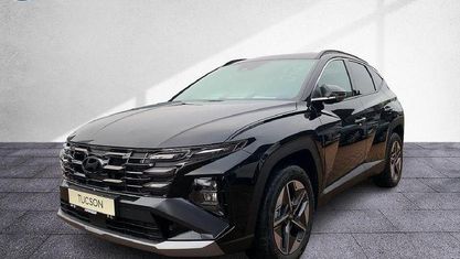 Gebraucht Hyundai Tucson Trend 239 PS (175 kW) 2021 Abyss black / met SUV