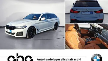 Weiß Gebraucht 2023 BMW 540 Sport Line Kombi | 50.860 € (Fairer Preis)
