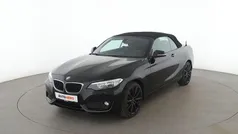Schwarz Gebraucht 2016 BMW 218 Advantage Cabrio | 15.180 € (Fairer Preis)