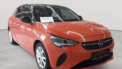 Gebraucht Opel Corsa Elegance 75 PS (55 kW) 2023 Dynamik orange metallic/dach karbon schwarz metallic Kleinwagen
