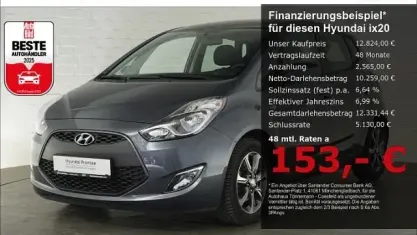 Gebraucht Hyundai i20 Passion 125 PS (91 kW) 2018 Micron grey Van / Kleinbus