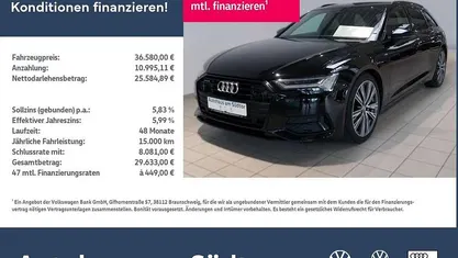 Schwarz Gebraucht 2018 Audi A6 Sport Kombi | 36.580 € (Fairer Preis)