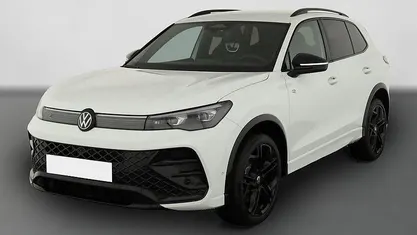 Pure white Neu 2025 VW Tiguan R-line SUV | 53.295 € (Guter Preis)