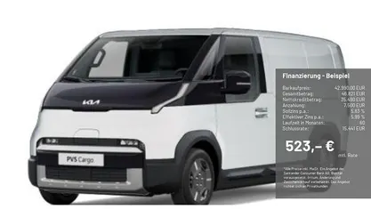 Neu Kia PV5 Plus 119 kW (163 PS) 2026 Weiß Van / Kleinbus