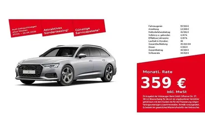 Gebraucht Audi A6 Sport 245 PS (180 kW) 2025 Silber Kombi