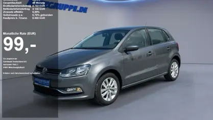 Gebraucht VW Polo Comfortline 90 PS (66 kW) 2015 Grau met Kleinwagen
