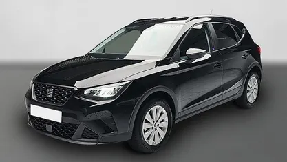 Midnight black metallic Neu 2025 Seat Arona Style SUV | 25.700 € (Fairer Preis)