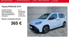 Icy white Neu 2025 Toyota Proace Verso City Kombi | 42.490 € (Fairer Preis)