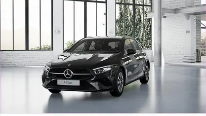 Unilack nachtschwarz Gebraucht 2024 Mercedes A180 Limousine | 28.860 € (Fairer Preis)