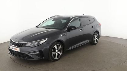 Gebraucht Kia Optima GT-Line 180 PS (132 kW) 2018 Grau Kombi