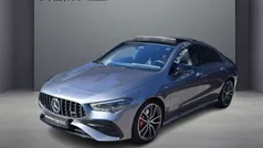 Lack mountaingrau Gebraucht 2024 Mercedes CLA35 AMG AMG Coupé | 53.470 € (Fairer Preis)