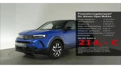 Usado Opel Mokka 136 HP (100 kW) 2024 Azul SUV