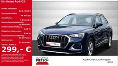 Navarrablau metallic (blau) Gebraucht 2023 Audi Q3 Advanced SUV | 37.640 € (Fairer Preis)