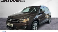 Toffeebraun metallic (metallic) Gebraucht 2014 VW Tiguan Sport SUV | 10.990 € (Fairer Preis)