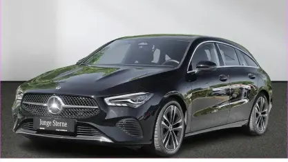 Gebraucht Mercedes CLA200 Shooting Brake Advanced 163 PS (119 kW) 2025 Unilack nachtschwarz Kombi
