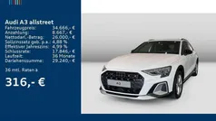 Arkonaweiß Gebraucht 2025 Audi A3 Ambiente Limousine | 33.790 € (Fairer Preis)