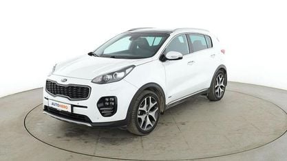 Brugt Kia Sportage GT-Line 185 HK (136 kW) 2016 Hvid SUV