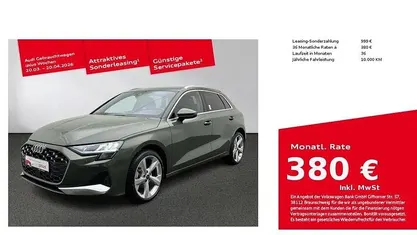 Gebraucht Audi A3 Advanced Plus 116 PS (85 kW) 2025 Distriktgrün metallic Limousine
