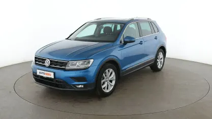 Gebraucht VW Tiguan Sound 150 PS (110 kW) 2018 Blau SUV