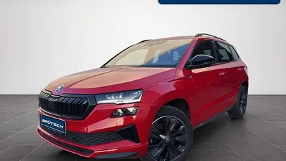 Gebraucht Skoda Karoq SportLine 190 PS (139 kW) 2023 Velvetrot metallic SUV