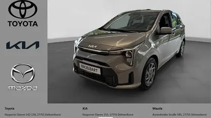 Grau Gebraucht 2024 Kia Picanto Vision Kleinwagen | 15.990 € (Fairer Preis)