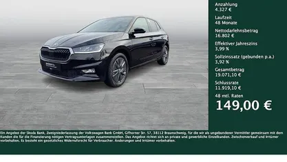 Gebraucht Skoda Fabia Tour 116 PS (85 kW) 2025 Schwarz Limousine