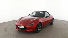 Rot Gebraucht 2016 Mazda MX5 Exclusive-Line Cabrio | 17.700 € (Fairer Preis)