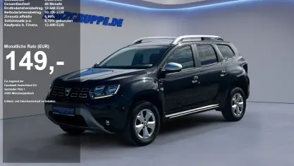 Gebraucht Dacia Duster Comfort 125 PS (91 kW) 2018 Schwarz met SUV