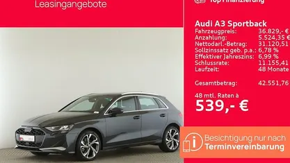 Gebraucht 2025 Audi A3 Advanced Limousine | 36.829 € (Fairer Preis)
