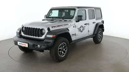 Gebraucht Jeep Wrangler Unlimited Rubicon 271 PS (199 kW) 2024 Silber SUV