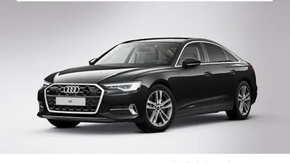 Schwarz (schwarz (mythosschwarz metallic)) Gebraucht 2024 Audi A6 Advanced Plus Limousine | 58.940 € (Etwas zu teuer)