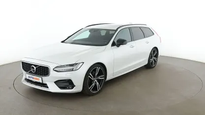 Gebraucht Volvo V90 R-Design 235 PS (172 kW) 2020 Weiß Kombi