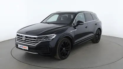 Gebraucht VW Touareg R-line 2021 Schwarz SUV