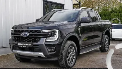 Brugt Ford Ranger Wildtrack 205 HK (150 kW) 2025 Sort Pickup / Ladvogn